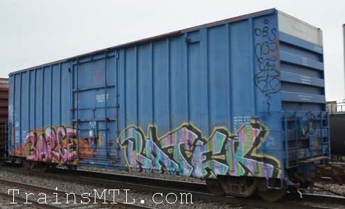 Car/wagon LW9077 left side / coté gauche